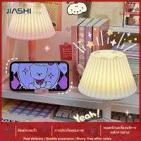 JIASHI โคมไฟตั้งโต๊ะ LED มัลติฟังก์ชั่น 2 in 1 บอร์ดปลั๊กไฟ USB ที่วางโทรศัพท์ ครัวเรือน หอพักนักศึกษา อ่านหนังสือสบายตา ใช้ง่าย