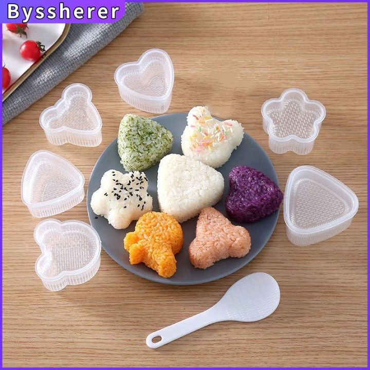 Rice Ball Donut Shape Plastic Non-stick Sushi Maker Set DIY S imple Rice  Ball 