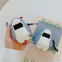 เคสซิลิโคน ลายฉลาม สําหรับ AirPods 1 2 3 pro case shark