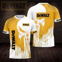 (ALL IN STOCK XZX)    Dewalt Tools Classic Unisex T-Shirt 3D Size S-5XL  023   (FREE NAME PERSONALIZED)