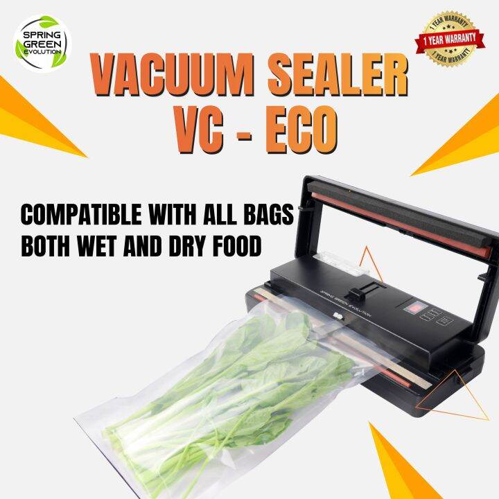 [OFFICIAL SG WARRANTY]VCECO Vacuum sealer Powerful suction High