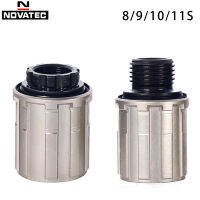 NOVATEC MTB Freehub ด้านหลัง Hub Body 8/9/10/11Speed Kit Ball แบริ่ง Titanium Freewheel Body Mountain Road Bike อะไหล่