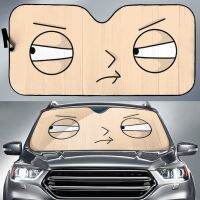 Lihualin22 Stewie Eyes ม่านบังแดดหมูในชิ้นส่วนกระจกบังลมหน้าต่างการป้องกันตกแต่งหน้าจอ