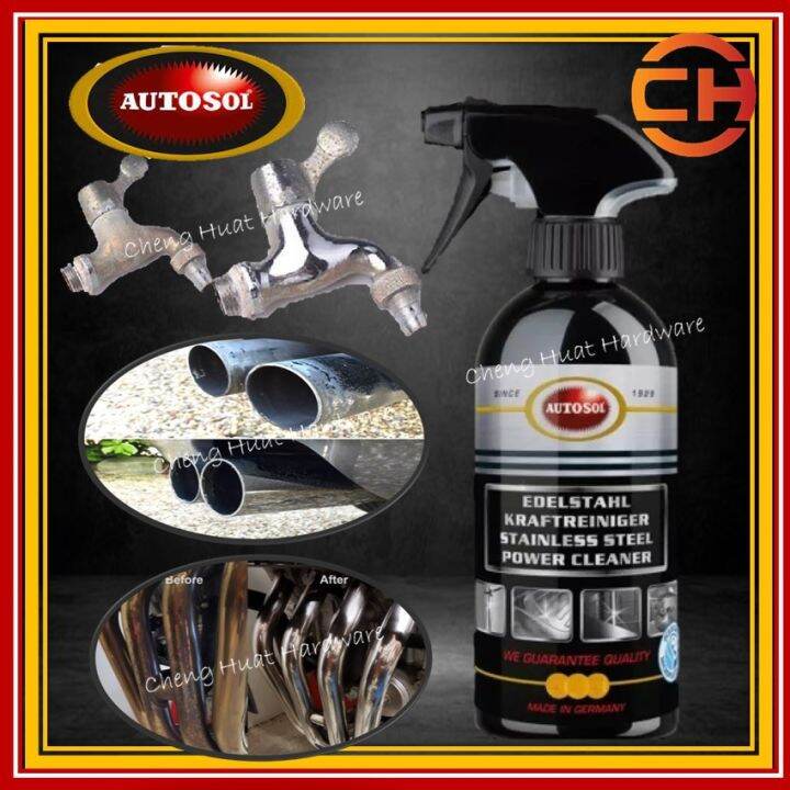 AUTOSOL EDELSTAHL KRAFTREINIGER STAINLESS STEEL POWER CLEANER (500ML