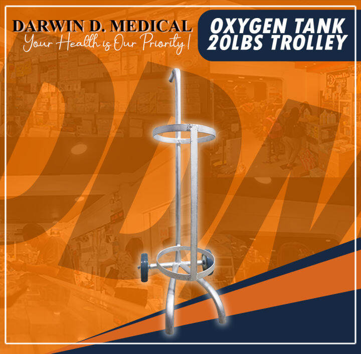 OXYGEN TANK 20LBS TROLLEY | Lazada PH