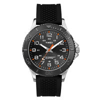 Timex Mens TW2P87200 Taft Street Black Silicone Strap Watch