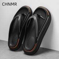 Flip Flops for Men Casual Platform Waterproof Comfortable Trendy All-match Outdoor Breathable Fashion Non-slip Shoes Summer Main