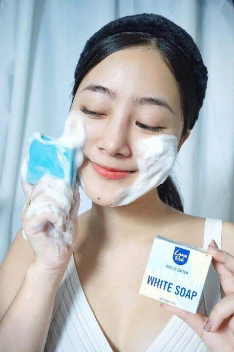 พร้อมส่ง-สบู่ลาน่า-ริช-lana-rich-white-soap-ลา-น่า-ริช-เร่งขาว-ขาวเเรงง-สบู่ผิวตัว-ผสมอาร์บูติน-และ-กลูต้า-ลดรอยแตกลาย