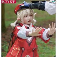 【พร้อมส่ง】เสื้อผ้าเด็ก cosplay Genshin Impact Kleeกระโปรง ชุดอนิเมะ