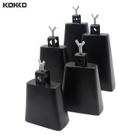 KOKKO 4/5/6/7/8นิ้ว Cowbell โลหะเหล็ก Cattlebell ส่วนบุคคลวัวเครื่องเคาะระฆัง Instruments