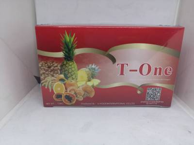 เอนไซม์ ทีวัน T-ONE เครื่องดื่มพืชผักผลไม้ 30ซอง จัดส่งฟรี