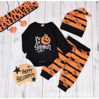 ✵✗ ??พร้อมส่งที่ไทยจ้า?? ชุดบอดี้สูทฮาโลวีน Halloween Baby Romper Set