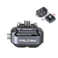 FALCAM ตัวหนีบแผ่นปลดเร็ว F22 DSLR Gopro ขาตั้งกล้องขายึดอแดปเตอร์อะแดปเตอร์อุปกรณ์เสริมชุดสวิตช์เร็วเกมกระดาน