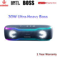 Xdobo BMTL BOSS 30W ลำโพงบลูทูธไร้สายบลูทูธเบสเยอะเป็นพิเศษกำลังสูงลำโพงกลางแจ้งกันน้ำ IPX7 5.3