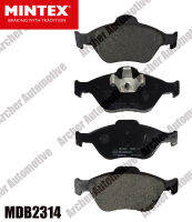 ผ้าเบรก หน้า (brake pad) FORD Fiesta 1.0 - 1.8D ปี 1995/  c-MAZDA