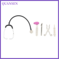 QUANSEN 5ชิ้น/เซ็ต MINI เครื่องมือทางการแพทย์ตุ๊กตา auscultation stethoscope