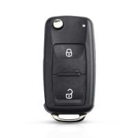 Keyyou อะไหล่10x ที่เก็บกุญแจรีโมทคอนโทรลสำหรับ Vw Volkswagen Skoda Octavia Golf Mk6โปโล Tiguan Passat Cc 2/3ปุ่ม