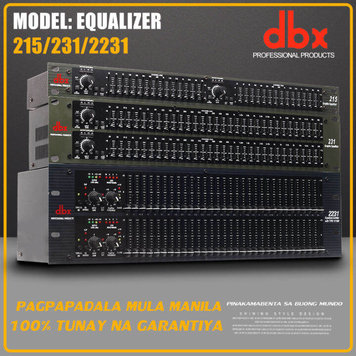 DBX 2231S EQ Graphic Equalizer/Limiter with Type III Noise Reduction