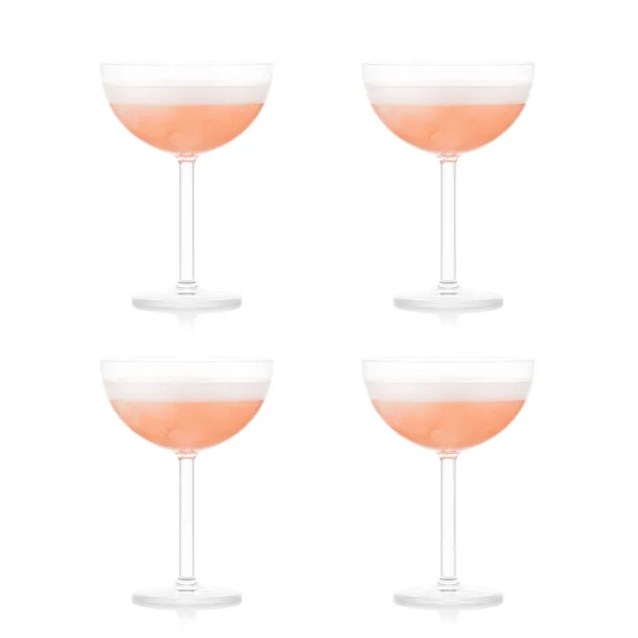 Bodum Oktett 4pcs Durable Martini Glass Transparent