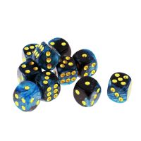 【LZ】 10 pçs/set Acrílico Redondo Canto Dice D6 Dots Two-color 16mm 6 Lado Dice Dice Partido Clube de Entretenimento