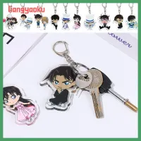 LIANGYAOKU ของขวัญนักศึกษา Shinichi Animation อุปกรณ์ต่อพ่วงสำหรับนักสืบอะคริลิคเหล็กสองจี้สองด้าน