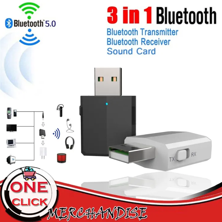 ZF169 Plus Bluetooth 5.0 Wireless Audio Receiver Transmitter 3in1