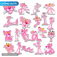 Sticker Pink Panther Hình Dán Chủ Đề Báo Hồng Ngộ Nghĩnh Hài Hước Dễ Thương 2021 Decal Nhựa Cao Cấp Chống Nước thumbnail