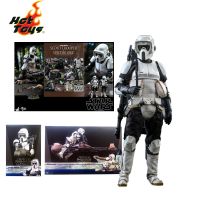 In Stock 100 Original HOT TOYS HT STAR WARS 6 Scout Trooper Speeder Bike MMS611 MMS612 Movie Character Model Action Toy Gift