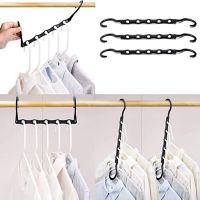 10Pcs Magic Hangers Space Saving Clothes Hangers Closet Organizers and Storage, for Wardrobe Heavy Clothes