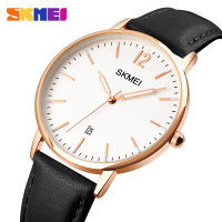 SKMEI Simple Fashion Quartz Watches For Female 3D Metal Scale Waterproof Women Wristwatches Luminous Date Lady Watch reloj 1724