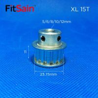 Fitsain-Xl 15T ความกว้าง10Mm อะลูมินัมอัลลอยรอกลดอัตราส่วนล้อแบบซิงโครนัสล้อตรงกลางรู5Mm/6Mm/8Mm