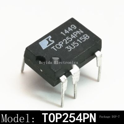 10Pcs TOP254PN TOP254P LCD Power Driver IC Chip In-Line DIP-7