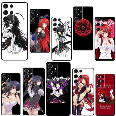 Akeno Rias Gremory High School Dxd Case For Samsung Galaxy S22 S21 Note 20 Ultra Note 10 S8 S9 S10 Plus S20 FE Phone Cover Phone Cases