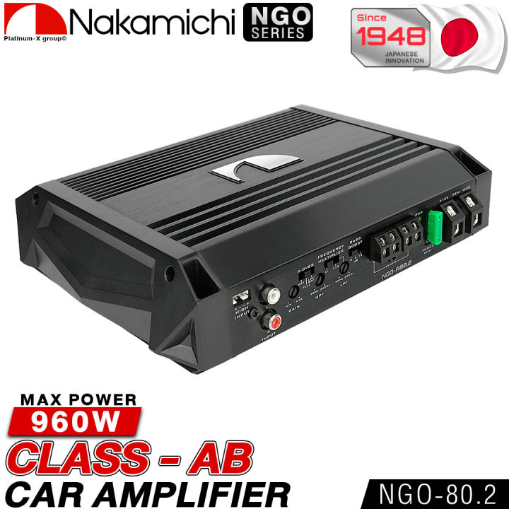 nakamichi-ngo-a80-2-amplifier-class-ab-max-power-960w-เพาเวอร์-แอมป์-เครื่องเสียงรถยนต์-แอมป์-เพาเวอร์-คลาสเอบี