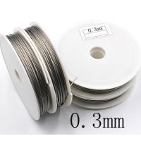 Stainless Steel Wire 0.3/0.38/0.45/0.5/0.6/0.7/0.8mm Never Fade Wire Cord Line Handmade DIY for Jewelry Making Bracelet&amp;Necklace DIY accessories and o