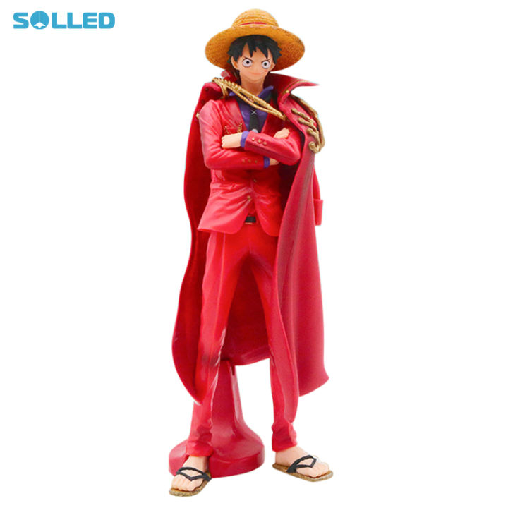 25cm Cloak Luffy Model Ornaments Anime Character Figure Doll For Kids ...