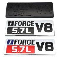 Iforce V8 5.7L โลโก้สติ๊กเกอร์รถยนต์สติ๊กเกอร์ตรายี่ห้อติดรถยนต์ป้ายอัตโนมัติสำหรับโตโยต้าทุนดร้าปราโดโคโรลา Highlander Venza Hiace Previa SEQUOIA