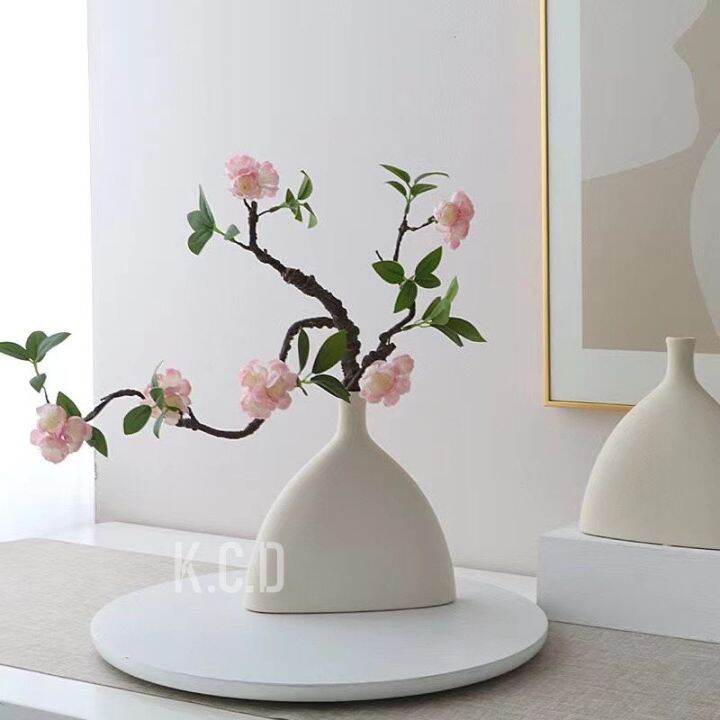 Artificial Long Stem Silk Plum Blossom Branches Flowers Lazada PH
