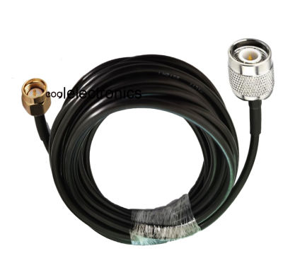 LMR195 SMA male to TNC Male Plug RF Coaxial Extension Jumper Cable 50ohm 50cm 1/2/3/5/10/15/20/30m