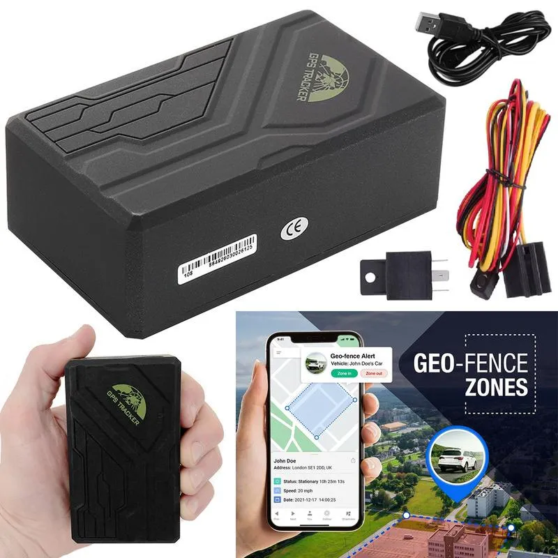 GPS Tracker for Vehicles, Mini Portable Real Time Magnetic GPS