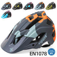 BATFOX กลางแจ้ง DH MTB หมวกกันน็อคจักรยาน Integrally-Molded Road Cycling Mountain Bike Helmet Ultralight Racing ขี่จักรยาน Helmet