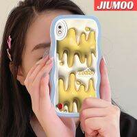 JIUMOO เคส A71 A01 A10แบบแฟชั่นเคส3D เหลืองดีไซน์ใหม่คอลอร์ขอบลอนกันกระแทกแบบใสนิ่มเคสมือถือโปร่งใสลายกล้องถ่ายรูปเก๋ไก๋ฝาครอบป้องกันซิลิกาเจล