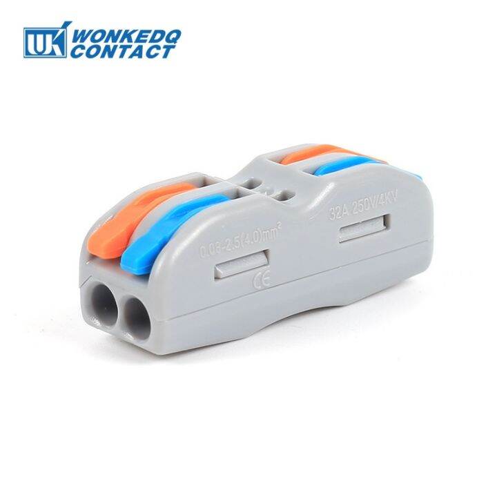 [HOT W] 10/50/100Pcs 222 422 Mini Fast Wire Connectors Quick Pushin 4