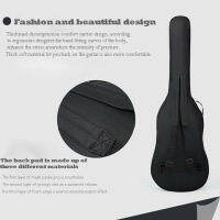 Hot Selling Black Padded Waterproof Electric Guitar Bass Bags Carrying Case Bag Holder