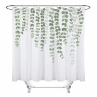 Beautiful Wedding Green Leaves Modern Shower Curtains Polyester Waterproof Bathroom Accessory Bath Curtain s wi