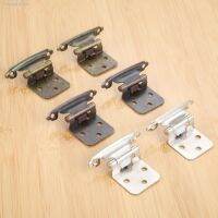 ⊕┅ 2Pcs Overlay Cabinet Hinges Self Close Cabinet Door Hinge Kitchen Cupboard Flush Hinge Antique Furniture Hardware 71x38x35mm