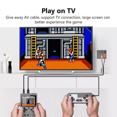 มินิมือถือวิดีโอเกมคอนโซลย้อนยุค8-Bit 3.0นิ้วสีจอแอลซีดีสี Consola เครื่องเล่นเกมในตัว800เกมสำหรับเด็กเด็ก
