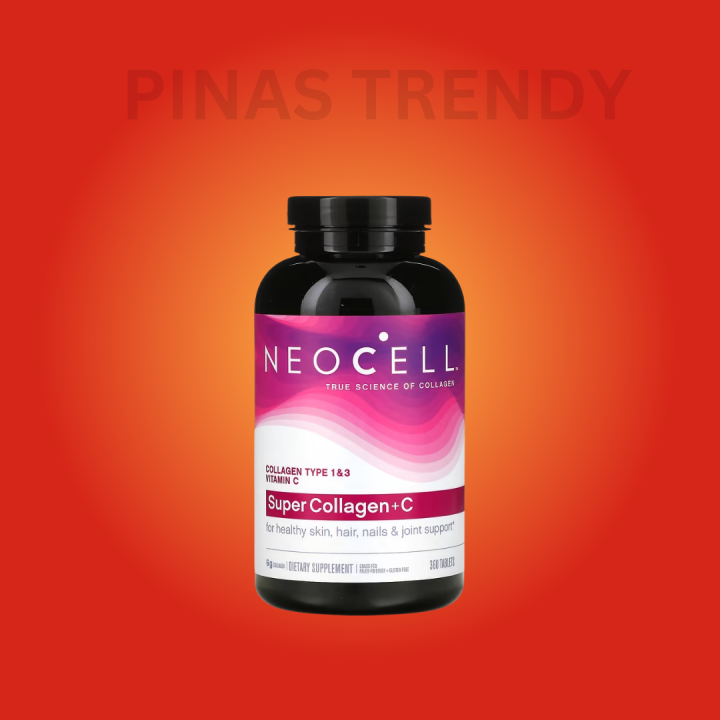 Neocell Super Collagen Type 1 And 3 Plus C Tablets Bottle Of 250