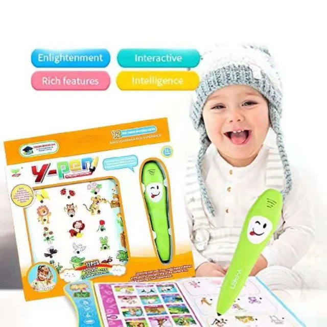 Y-PEN Intelligent Speaking Learning Pen for Kids (Battery Operated) Y ...