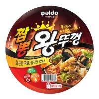 ?Import Item? 팔도 짬뽕 왕뚜껑 บะหมี่กึ่งสำเร็จรูปรสทะเล(จัมปง) Paldo Big Bowl Jjambbong 110g